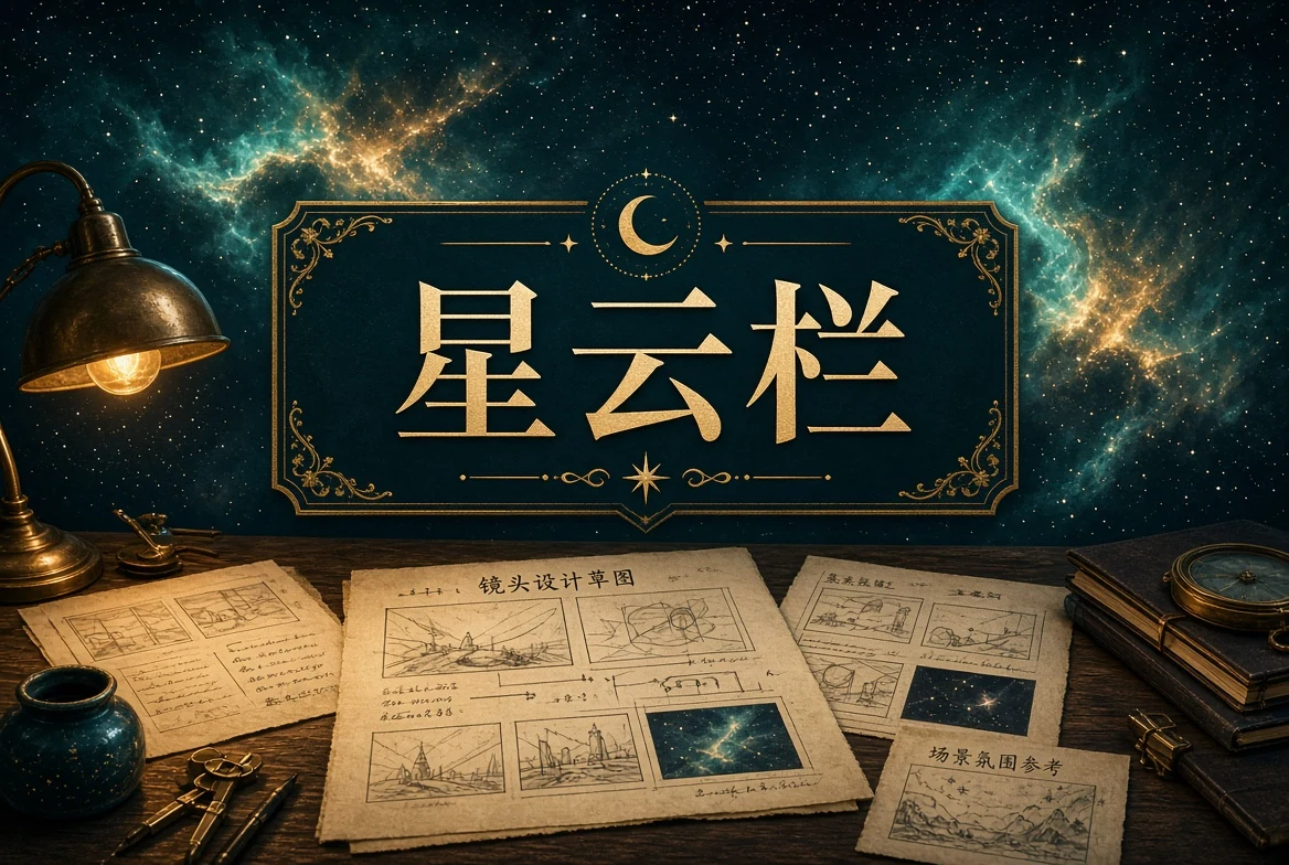 星云栏创作过程